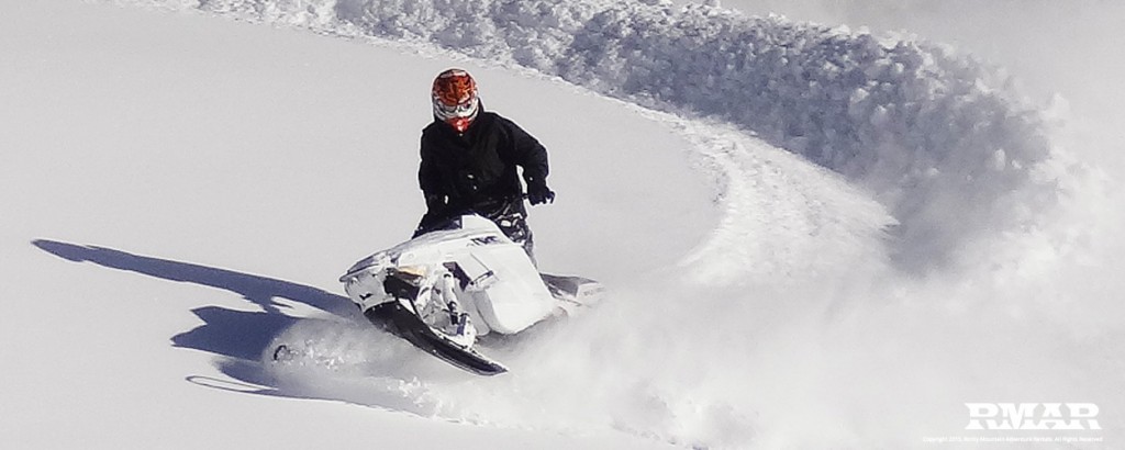 Snowmobile Rentals and Timbersled Rentals Vail Colorado.