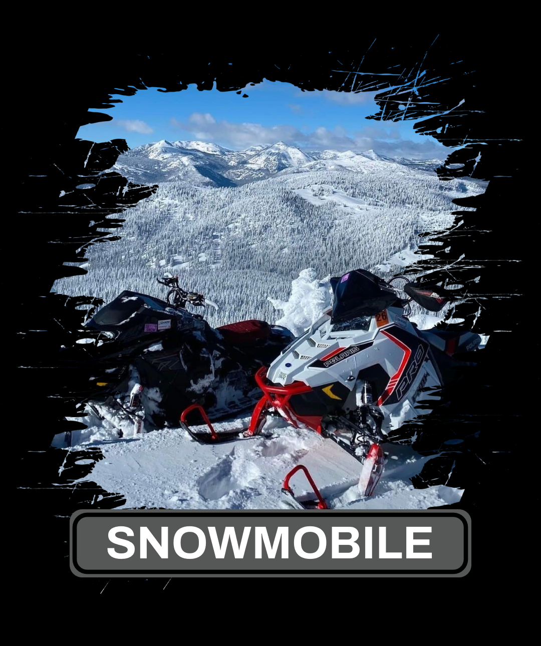 a group of people riding skis on top of a snow covered slope